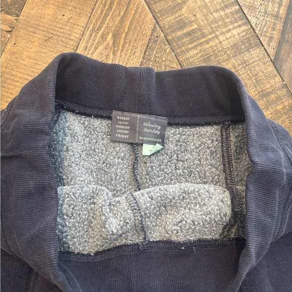 Saturday Sunday by Anthropologie Navy Lounge Pants in size small - Picture 10 of 13